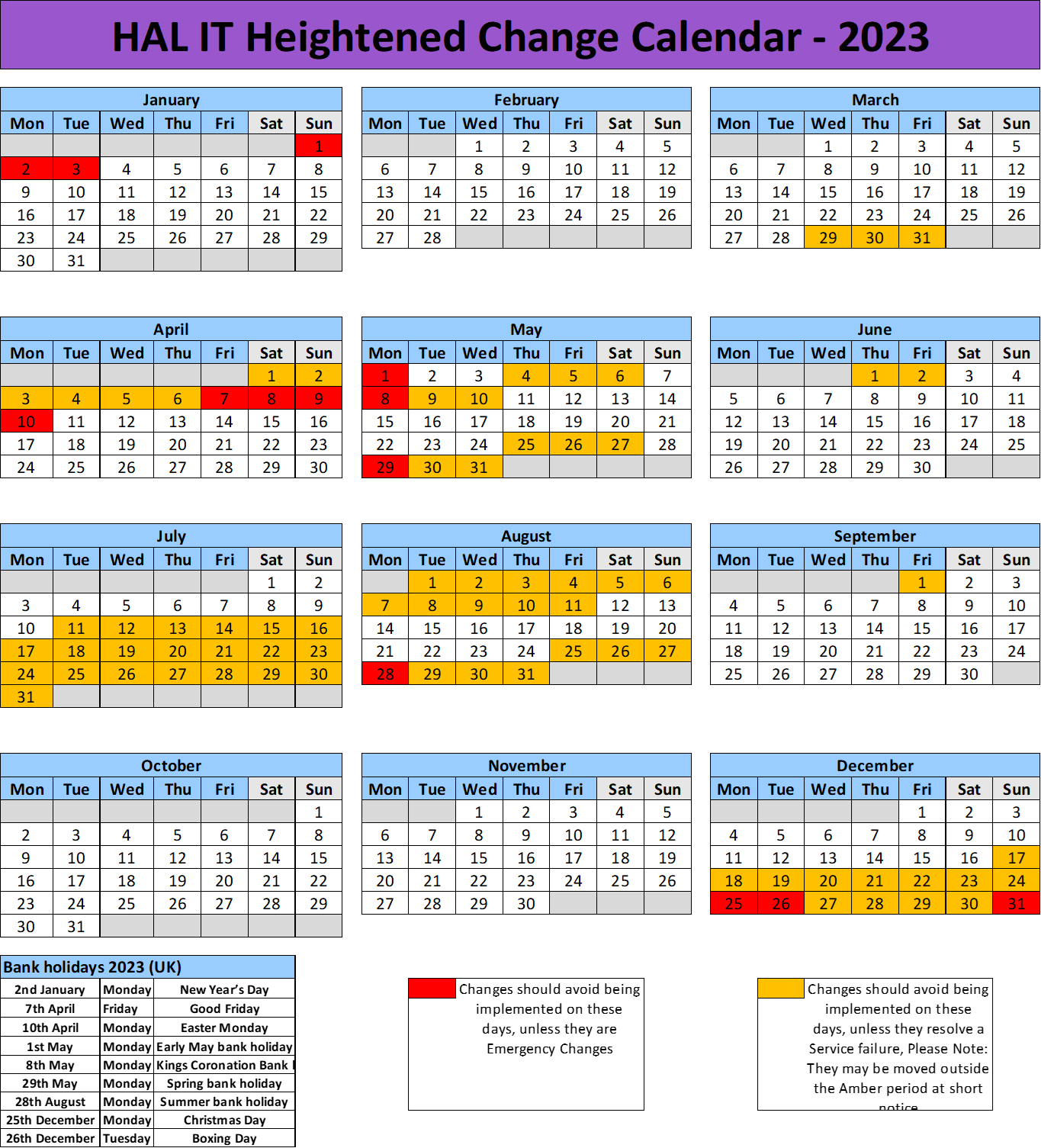 HCC Dates
